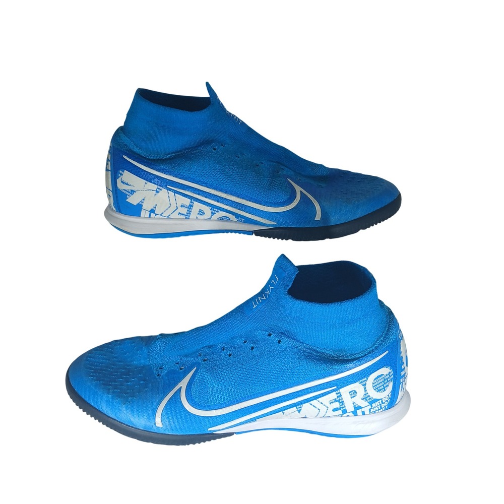 Nike Mercurial Vapor 13 Academy IC 9 Blue Indoor Soccer Shoes Futsal Sporty
